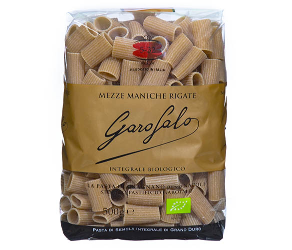 Whole Wheat Mezze Maniche Rigate Pasta Garofalo La Pasta Di Gragnano Pgi