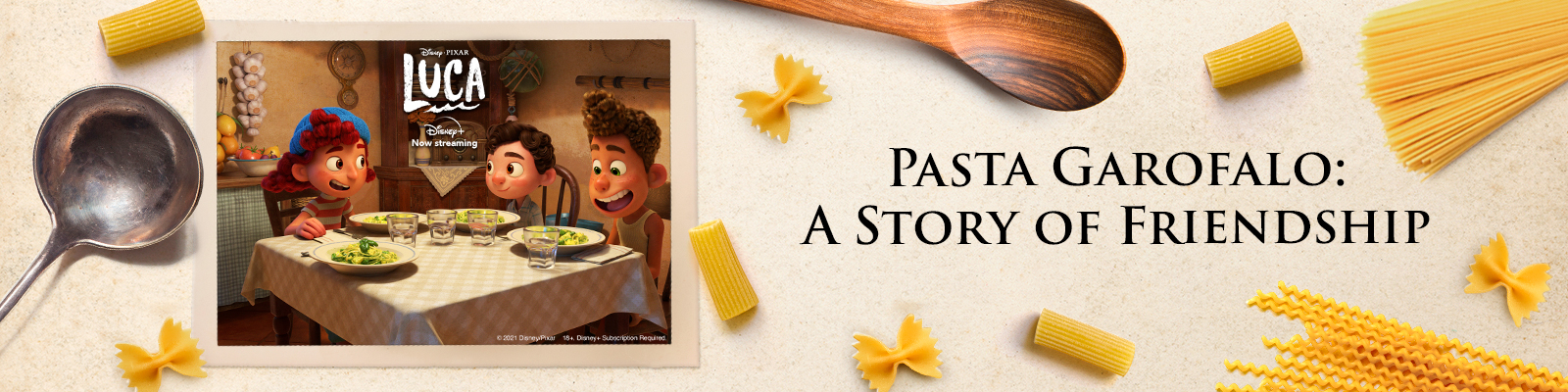 Pasta Garofalo viert de smaak van de Italiaanse zomer met Luca van Disney en Pixar