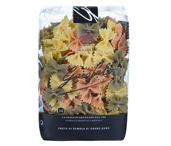 Pasta Garofalo - Farfalle tricolores