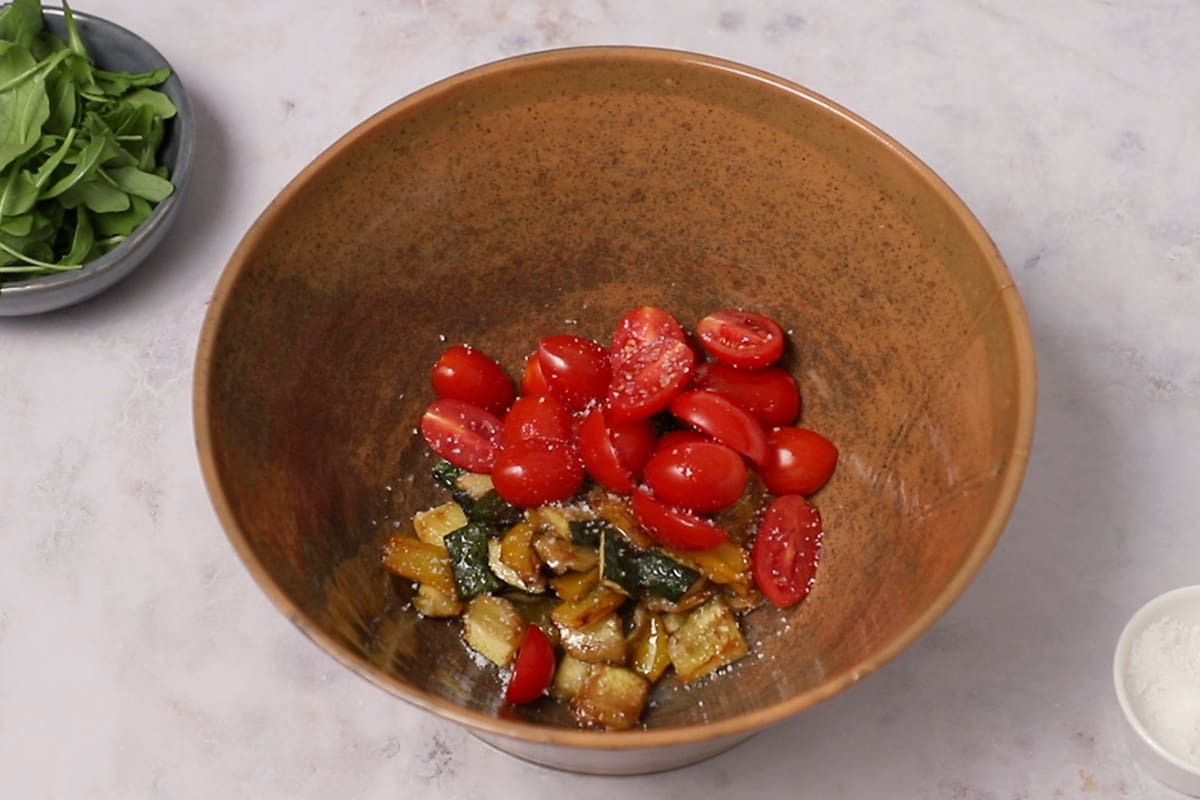 Ensalada De Pasta Con Verduras paso paso 4 preparar aderezo