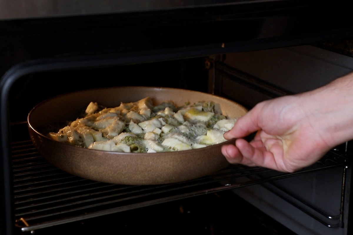 Paso a paso macarrones gratinados con queso horno