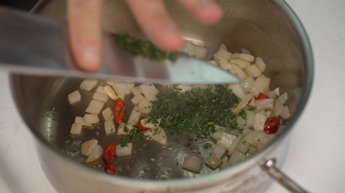 Sofrito de verduras