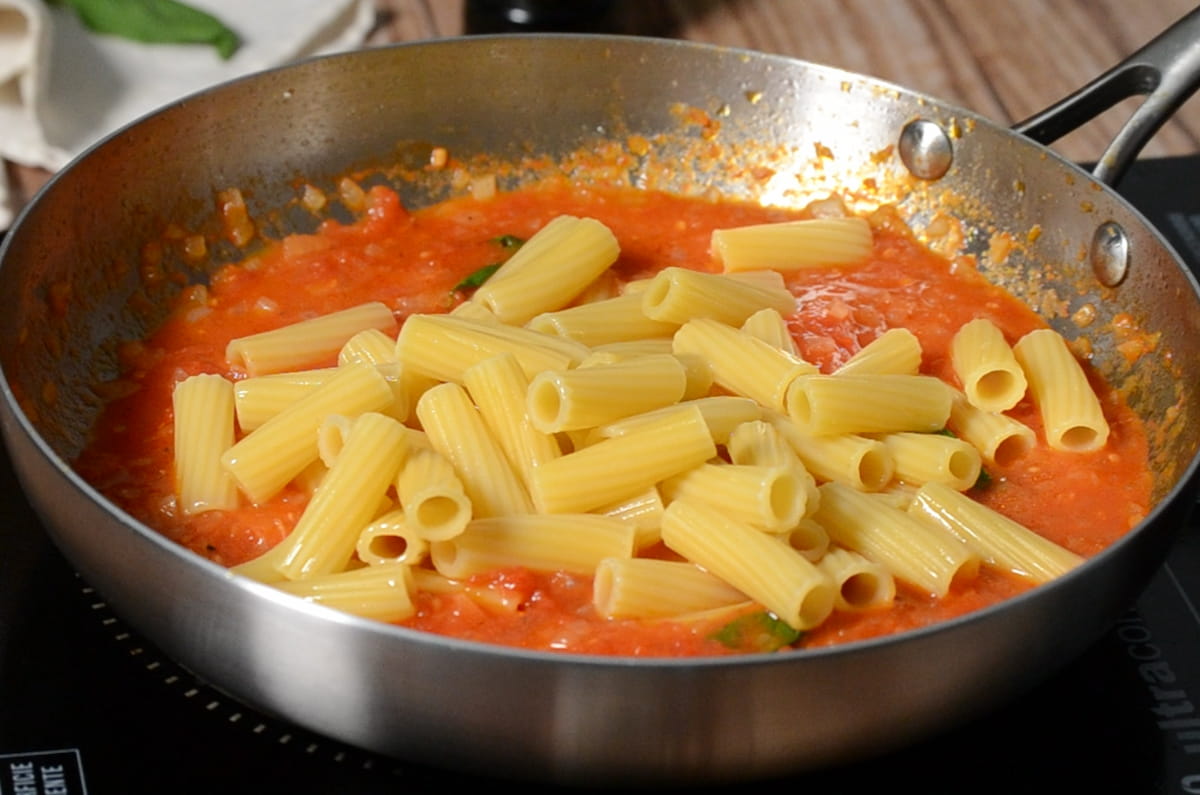 pasta a la napolitana mezcla