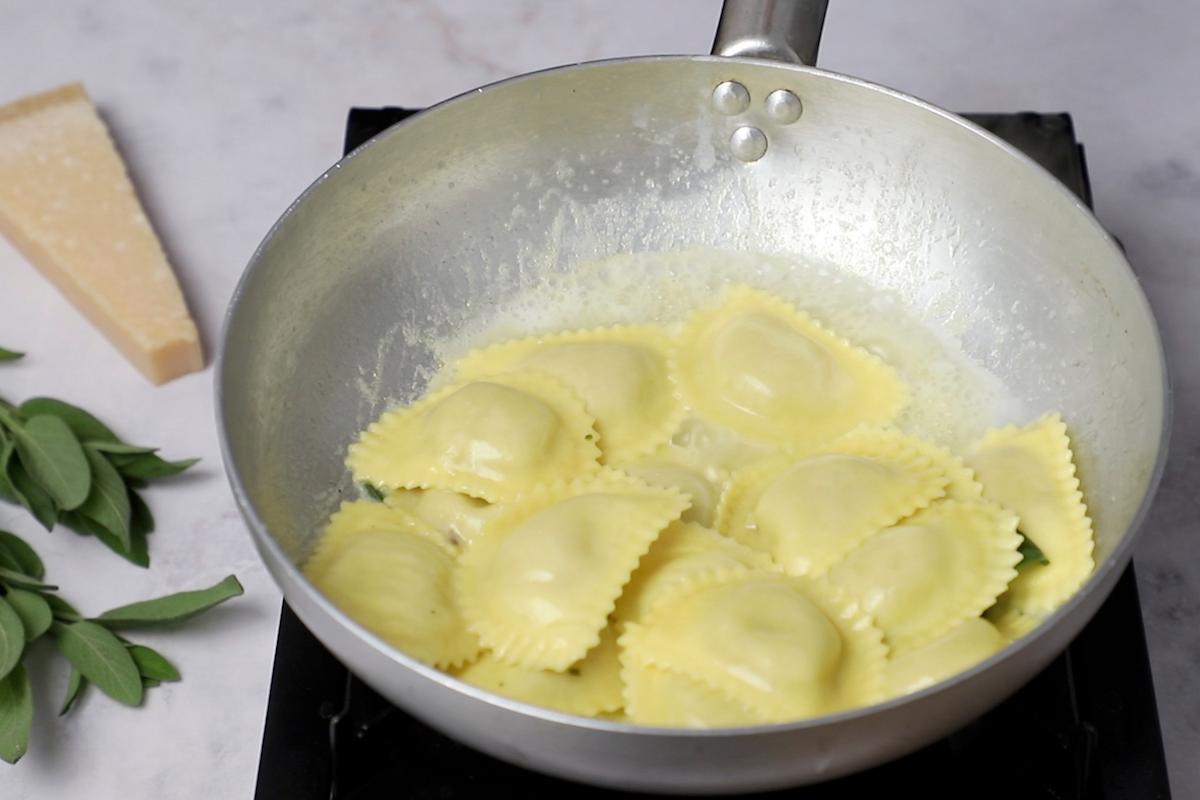 paso a paso pasta con queso cocinar