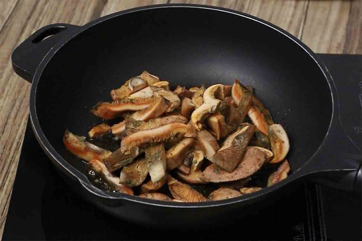 paso a paso tagliatella con porcini e finferli cocinar niscalos