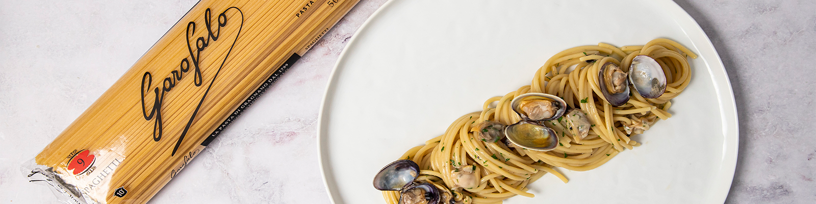 Pasta Garofalo - Receta de spaghetti con almejas