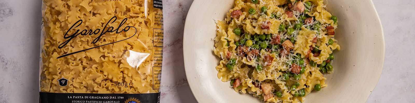 Pasta Garofalo - Receta de pasta con guisantes: ¡deliciosa y nutritiva!