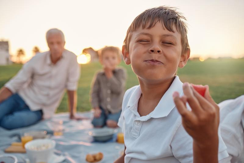 cenas para niños