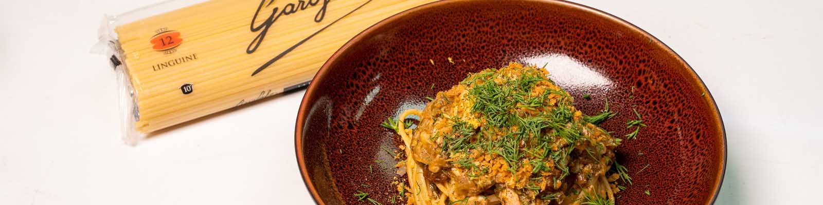 Pasta Garofalo - Linguine con salsa de sardinas: un plato de pasta con sabor a mar