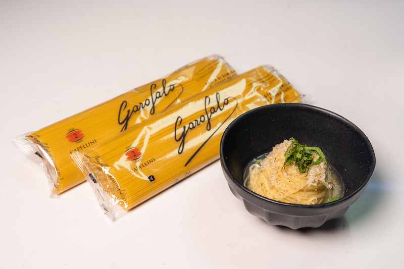 comidas gourmet capellini al limone