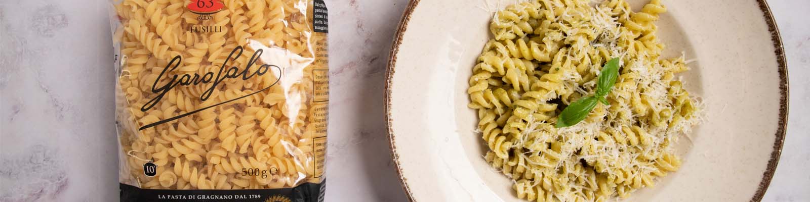 Pasta Garofalo - Delicioso fusilli al pesto: Receta fácil y sabrosa