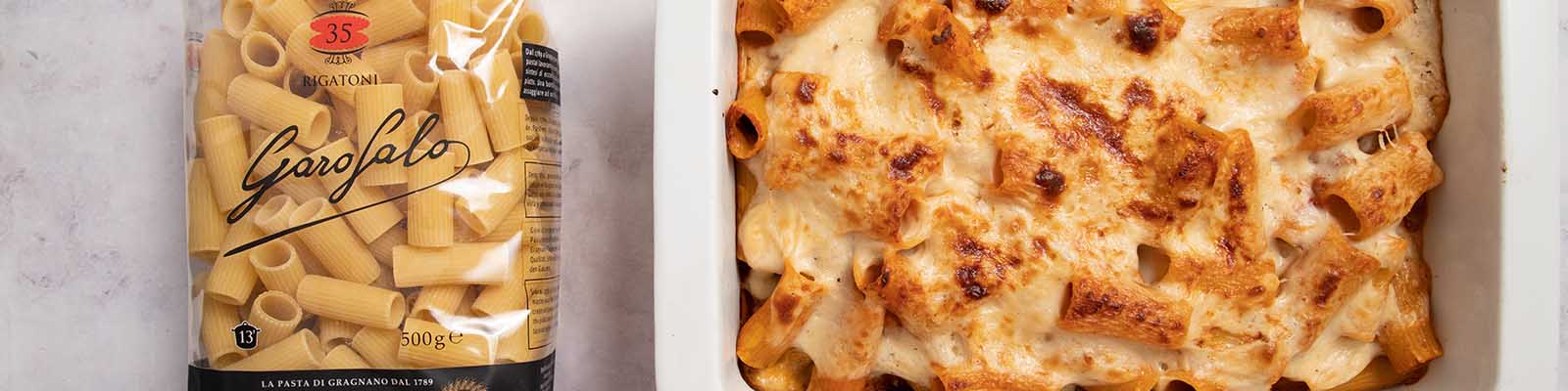 Pasta Garofalo - Macarrones con bechamel