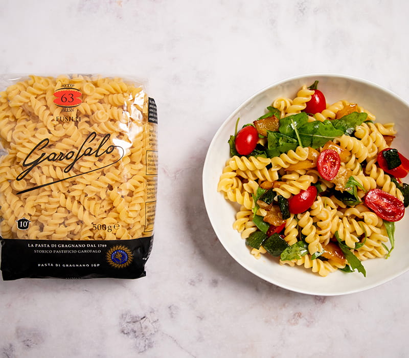 recetas con fusilli 