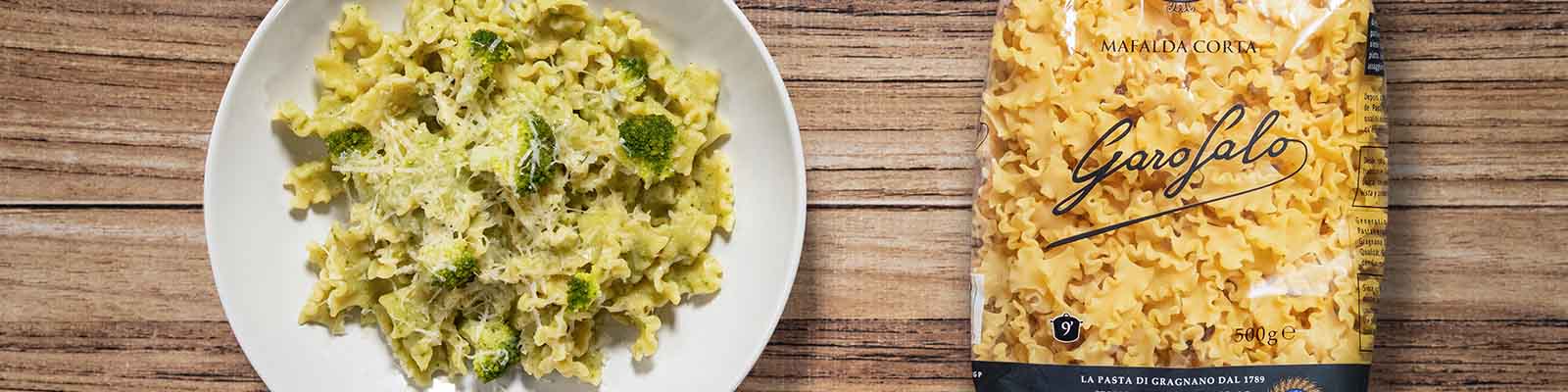 Pasta Garofalo - Cómo preparar una deliciosa crema de patata con mafalda y brócoli