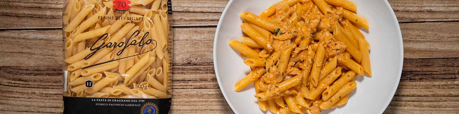 Pasta Garofalo - Pasta con salmón: receta deliciosa