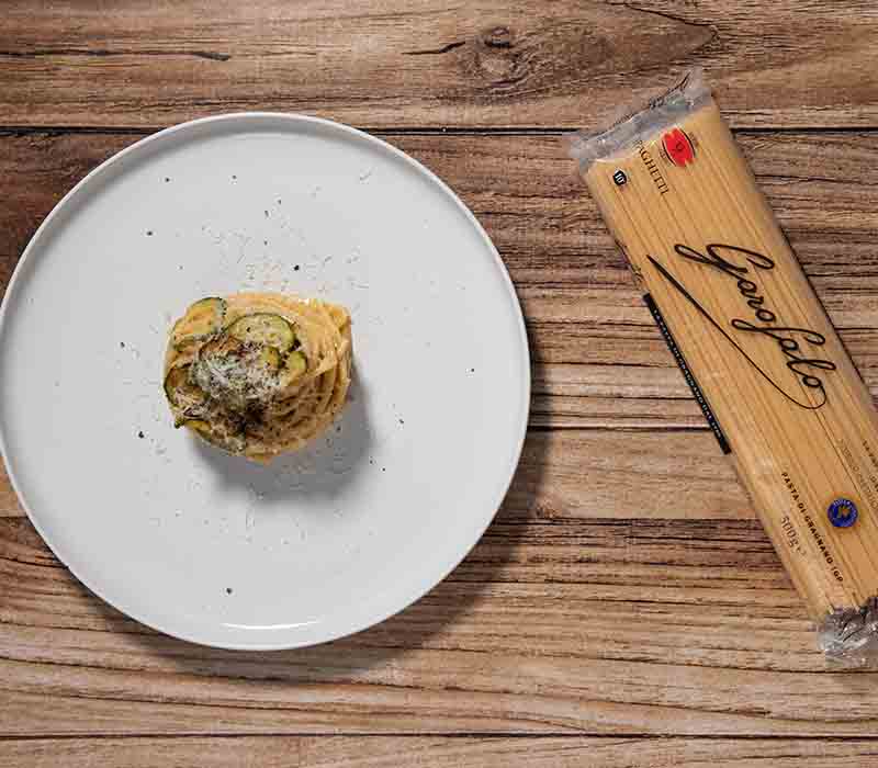 Pasta Garofalo - Pasta con calabacín y huevos: receta casera