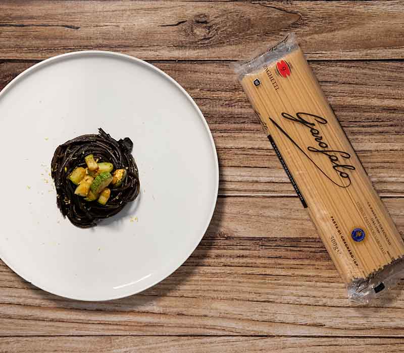 Pasta Garofalo - Receta de espaguetis con tinta de calamar
