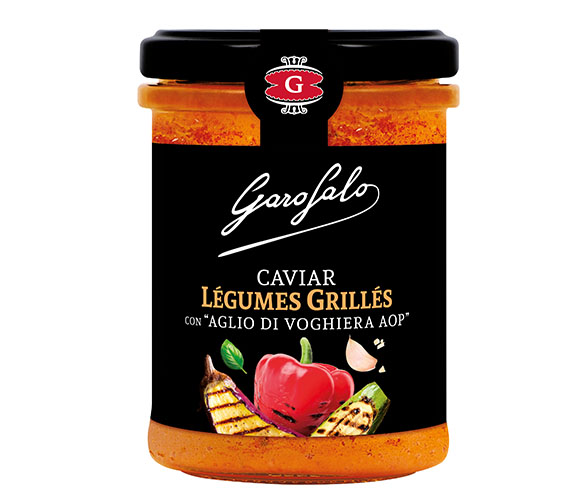 Pasta Garofalo - Caviar légumes grillés con aglio di Voghiera AOP