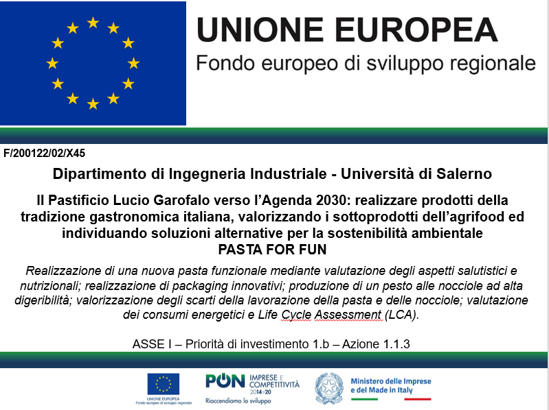 Pasta Garofalo - Garofalo verso l'Agenda 2030 con Pasta For Fun