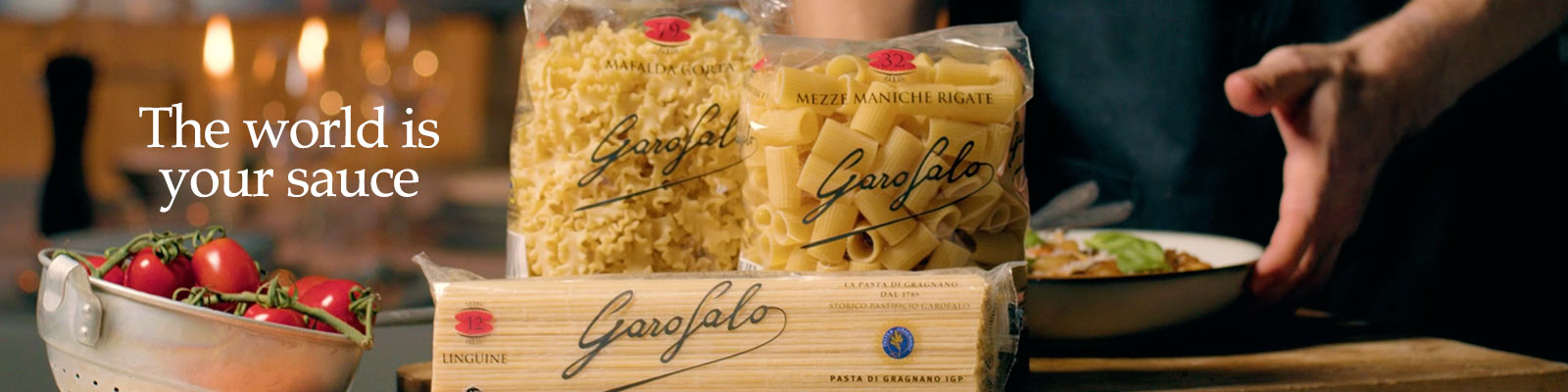 Pasta Garofalo - The world is your sauce